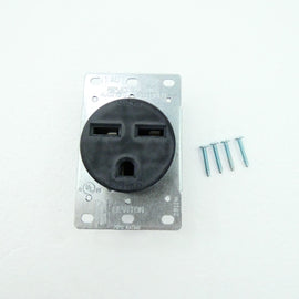 RECEPTACULO ENTRADA RECTA 2P3H 30A/250V