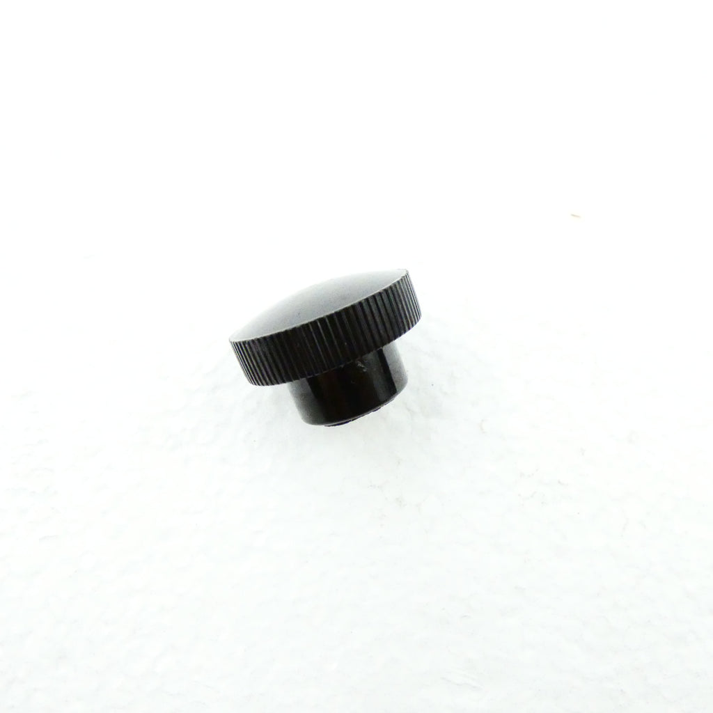 KNOB, BLACK, 10-32 FEMALE INSERT