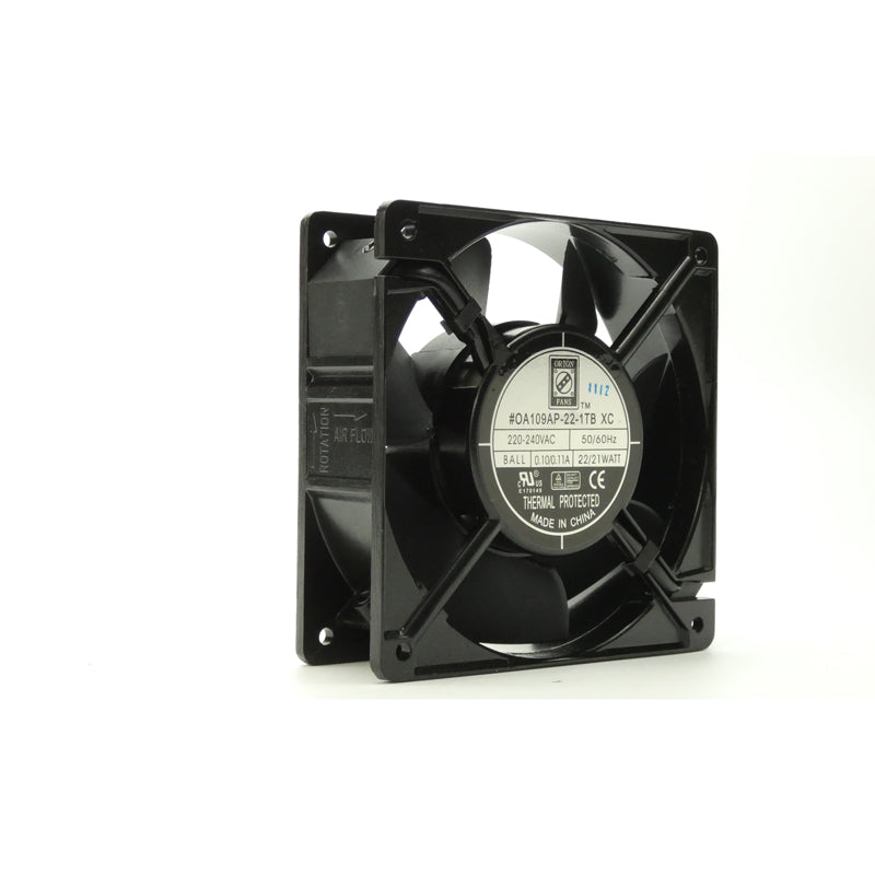 FAN COOLING AXIAL W/THERMAL PROTECTION
