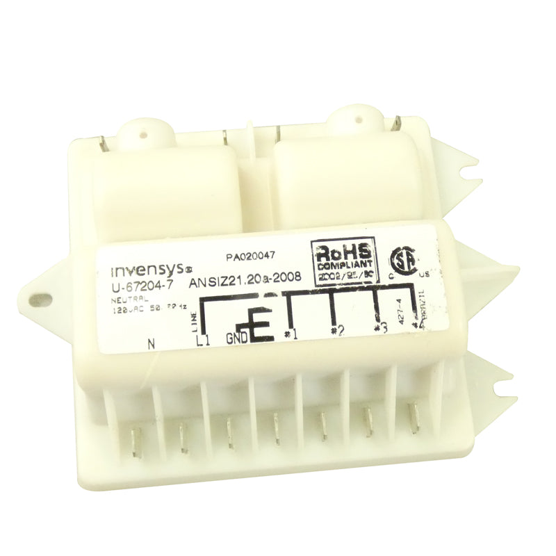 Invensys R548 Rectifier Module INVENSYS 0+4 RE-IGNITION SPARK MODULE – middlebypartsmx